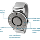 Illustration for article titled This Stylish Watch Lets Blind People Feel Time